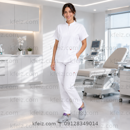 استایل اسکراب پزشکی زنانه مدل راما استایل حرفهای اسکراب پزشکی زنانه راما